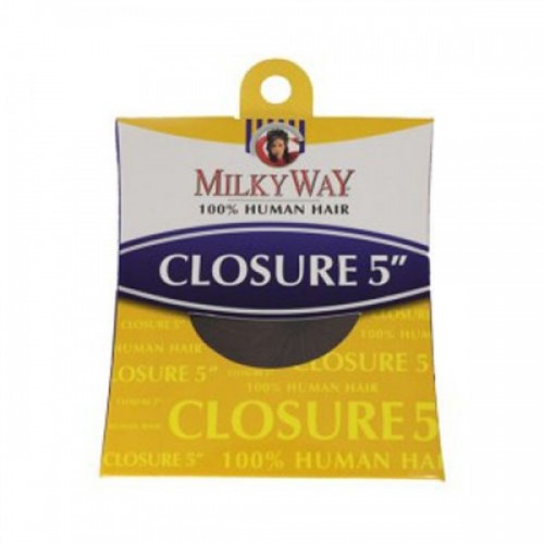 Milkyway 100% Human Hair CLOSURE 5"